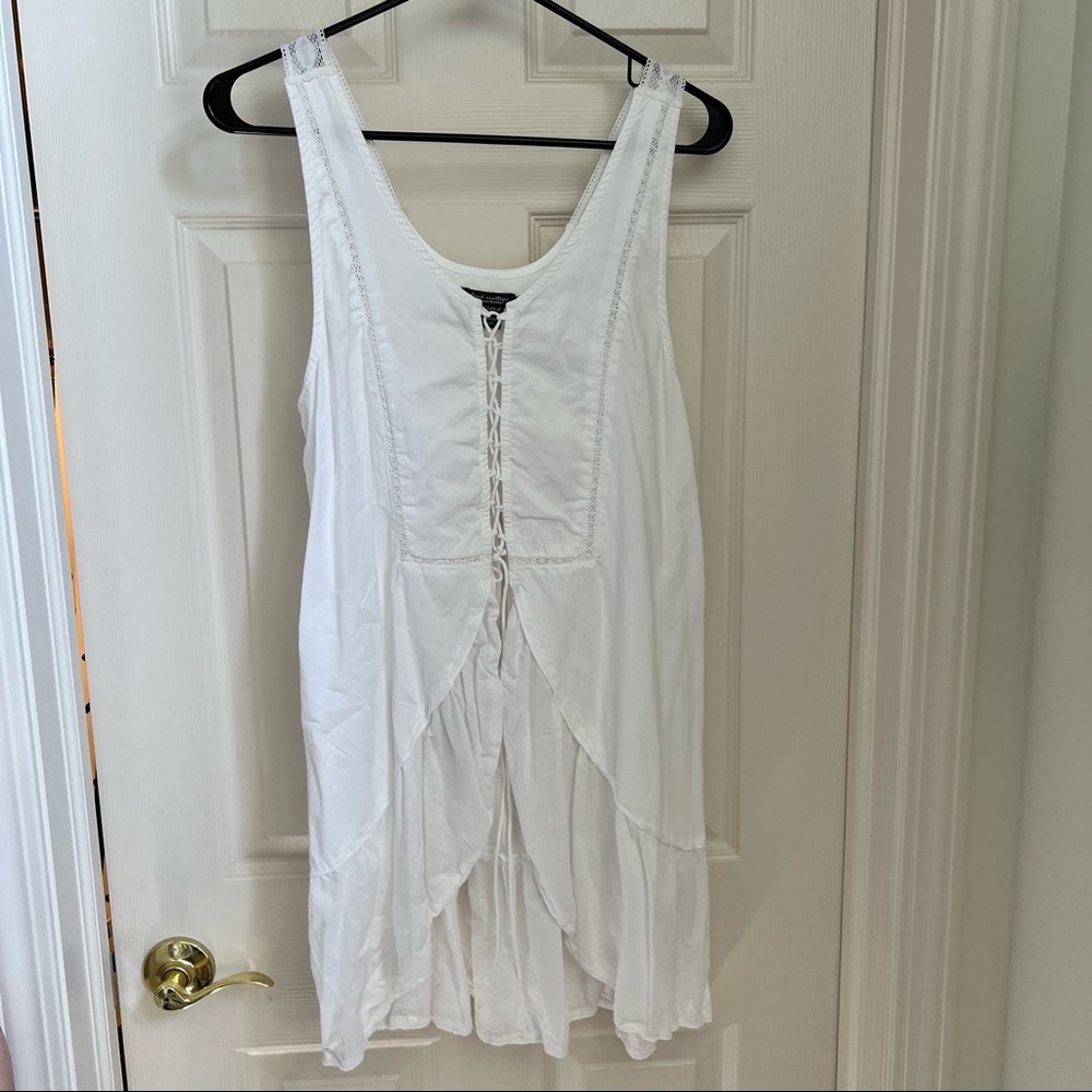 Island Company White Swim Cover Up Size Medium